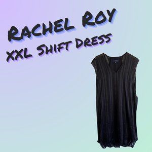 Rachel Roy XXL Black Sleeveless Shift Dress